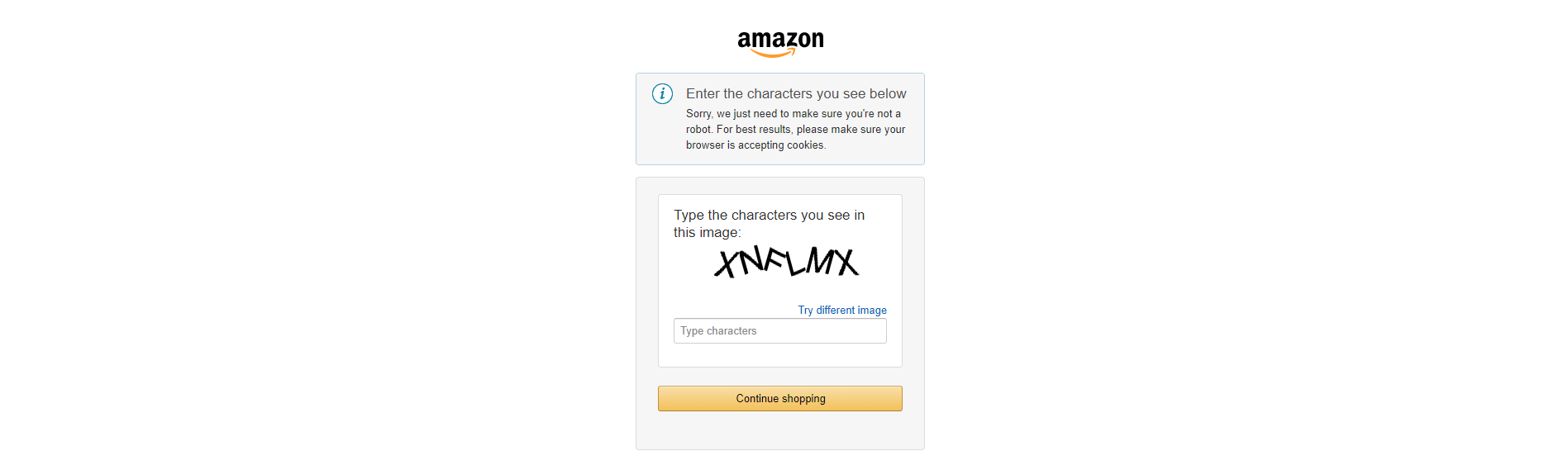 Обходим капчу Amazon.com