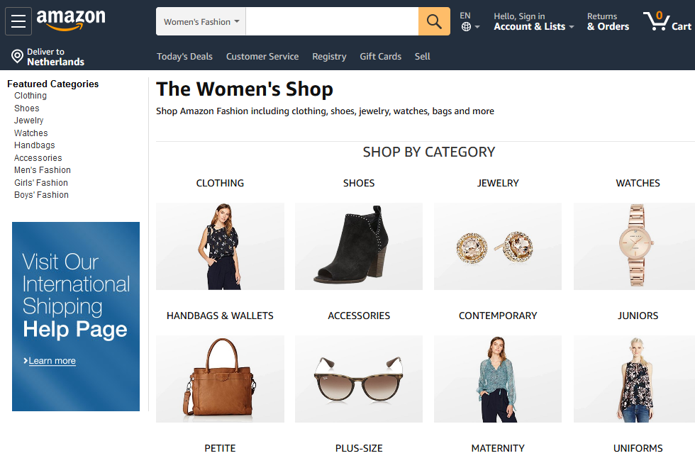 Парсер Amazon.com
