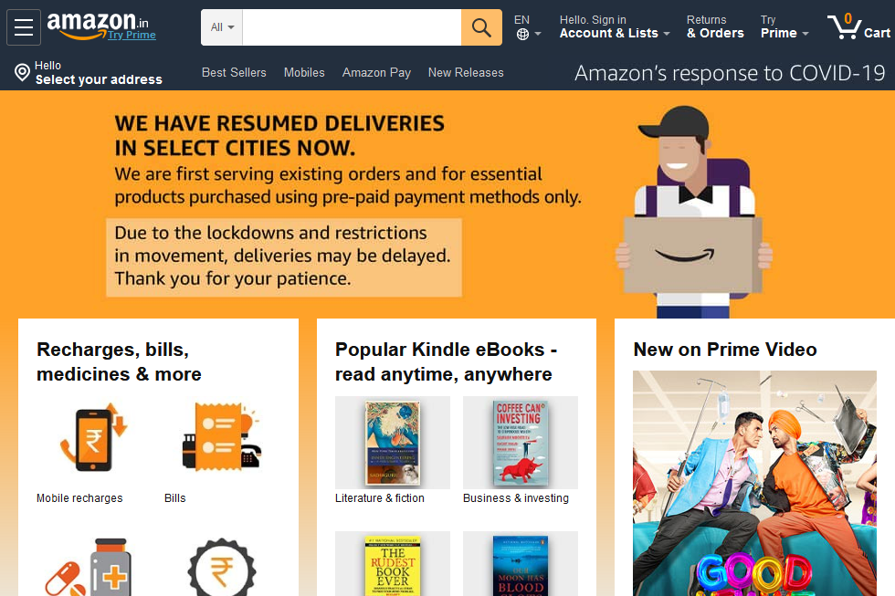 Парсер Amazon.in